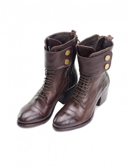 Brutus Harleyqueen Boots Woman Brown Front