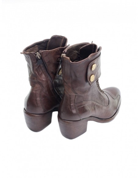 Brutus Harleyqueen Boots Woman Brown Back