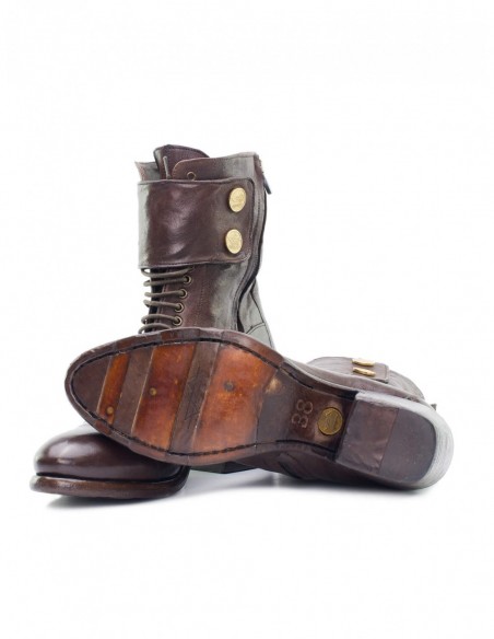 Brutus Harleyqueen Boots Woman Brown Sole